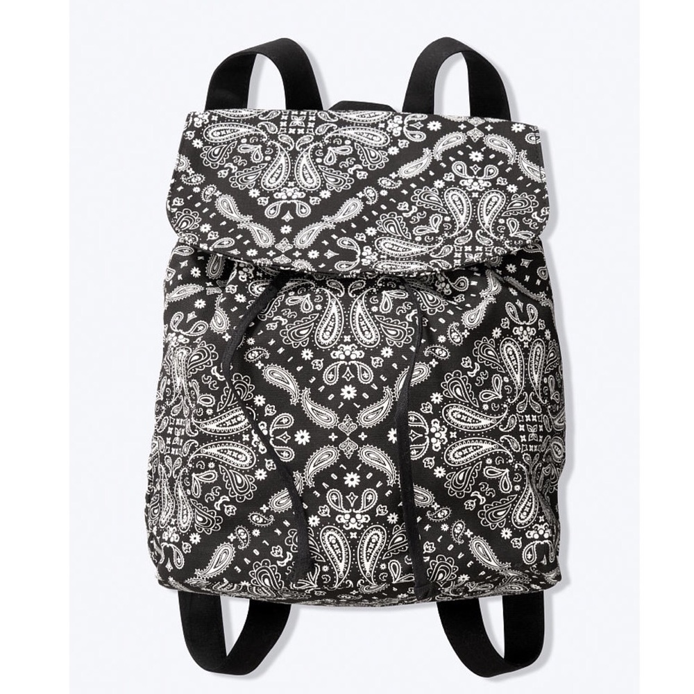 ๐VS PINK BLACK & WHITE PAISLEY BANDANA MINI PACK - Picture 4 of 8